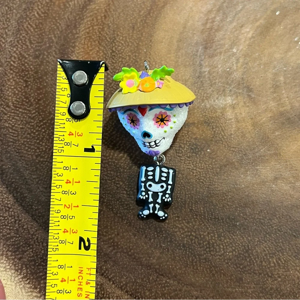 Hallmark Keepsake Sweet Sugar Skull Ornament 2022 Artist Sharon Visker EUC